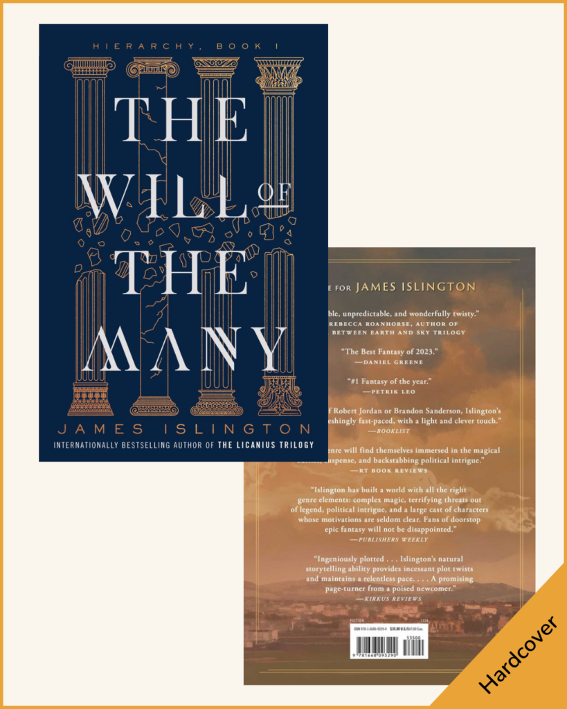 Hardcover omslag The Will of the Many